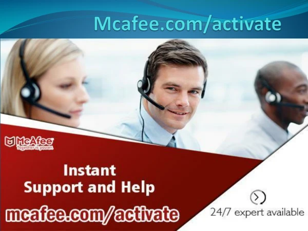mcafee com activate