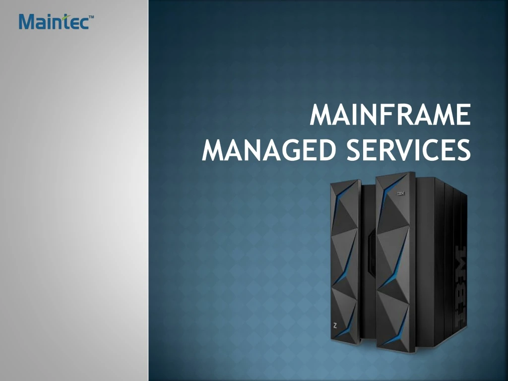 mainframe managed services
