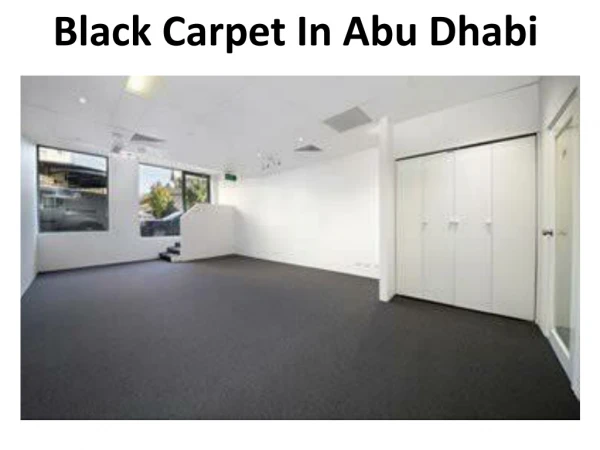 black carpet in abu dhabi