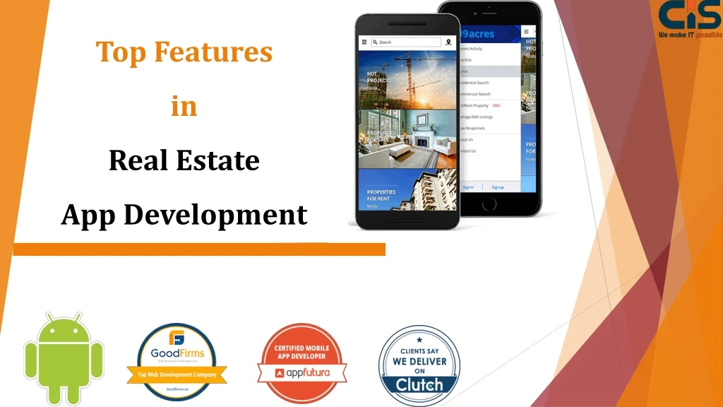 top features in real estate app development