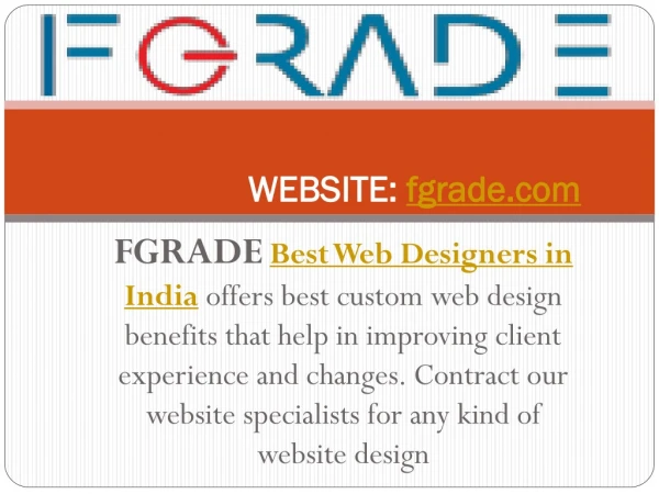Best Web Designers in India