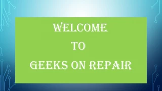 Computer Repair Near Me - slide 1