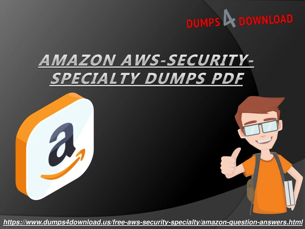 amazon aws security specialty dumps pdf