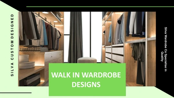 Fashionable Walk In Wardrobes Designs For Your Home