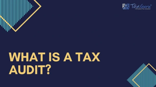 What is a Tax Audit?