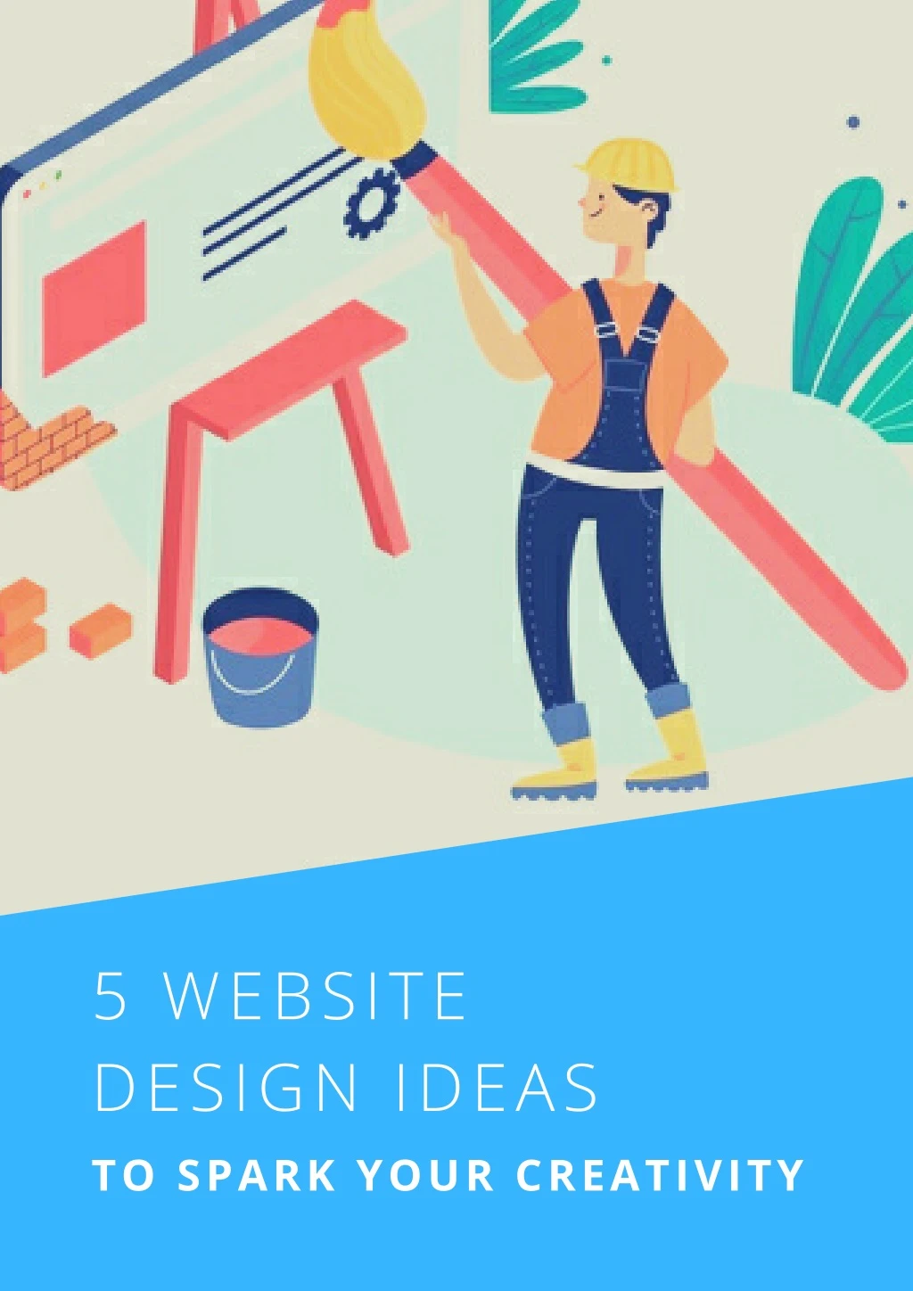 5 website design ideas to spark your creativity