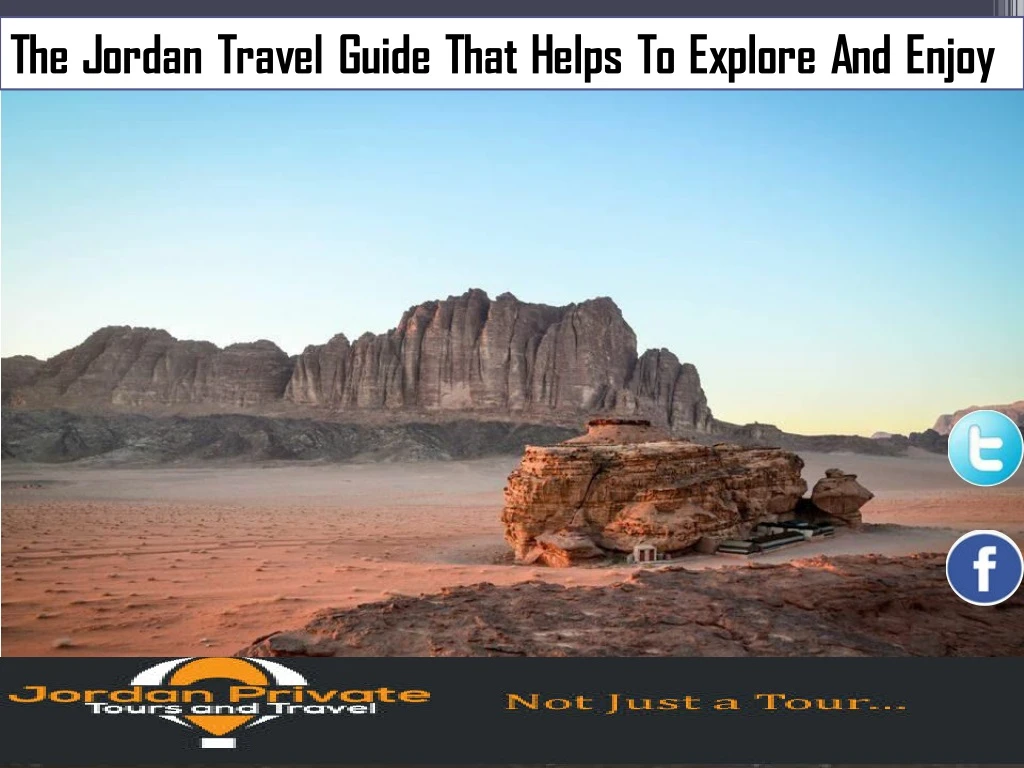 the jordan travel guide that helps to explore