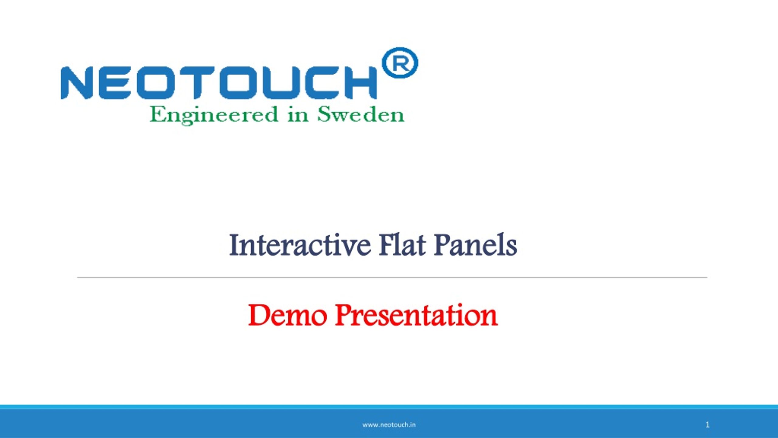 PPT - Neotouch Interactive Flat Panel Overview PowerPoint Presentation ...