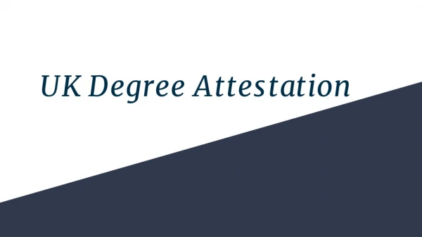 uk degree attestation