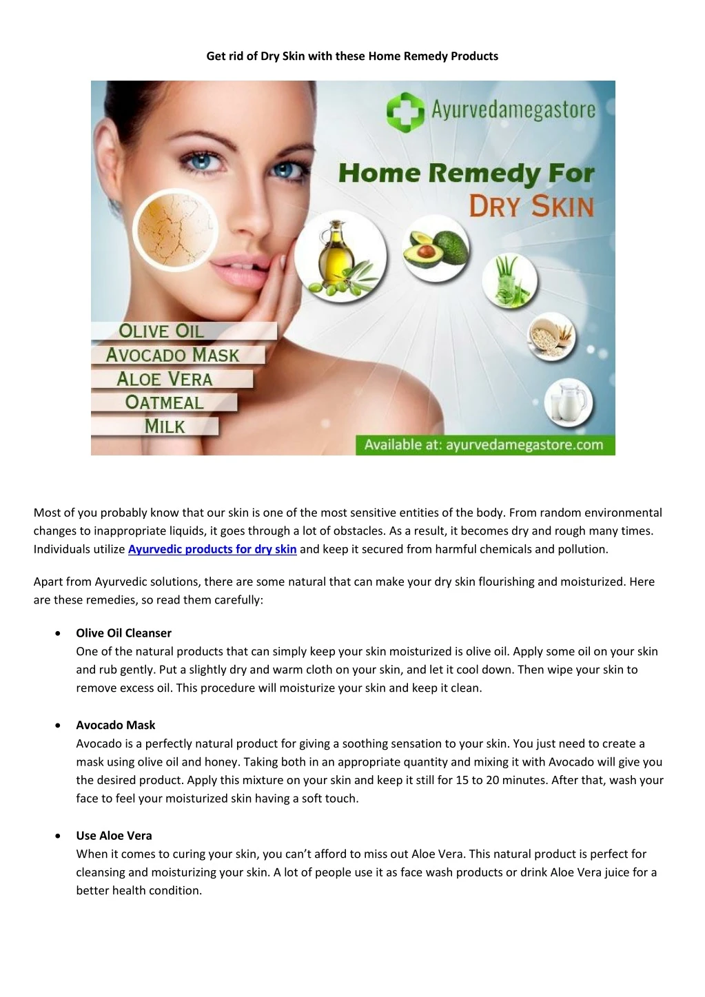 get rid of dry skin with these home remedy