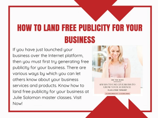 How To Land Free Publicity For Your Business