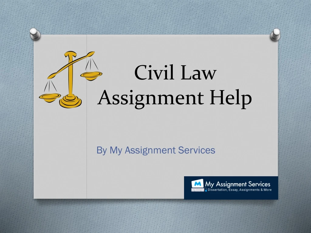 civil law assignment help