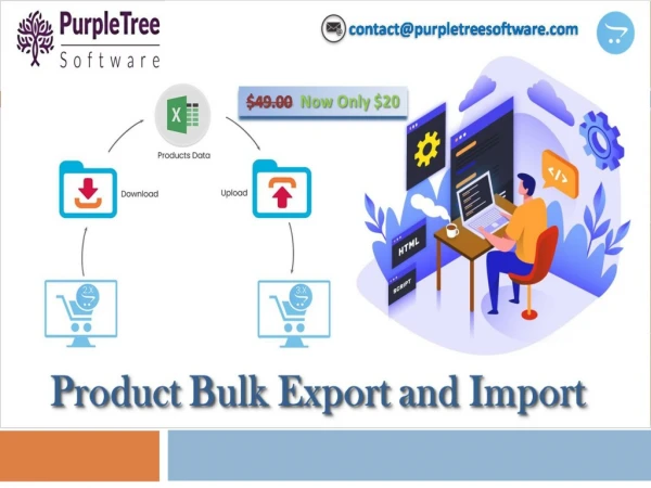 Opencart Bulk Import Export Extension by Purpletree