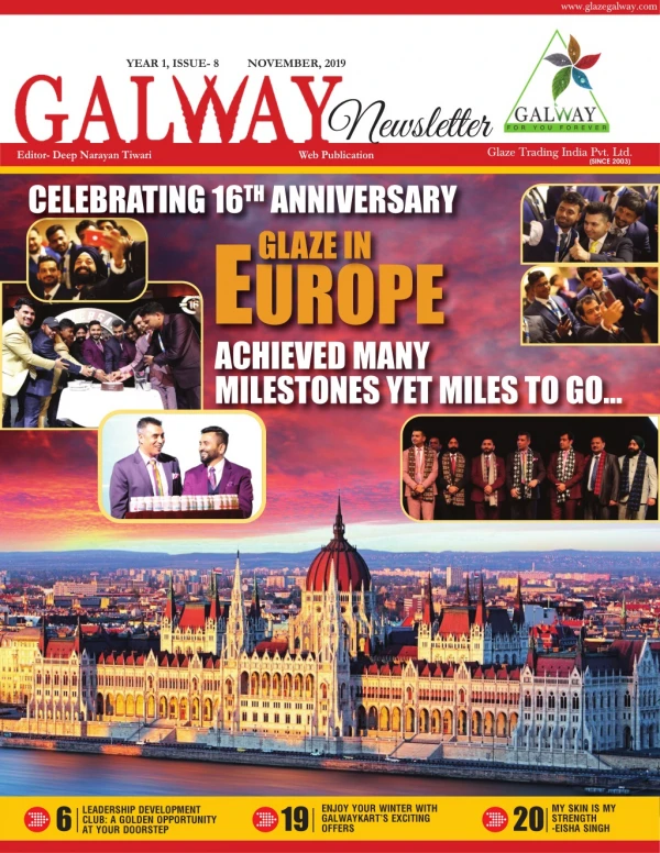 Galway Newsletter November 2019