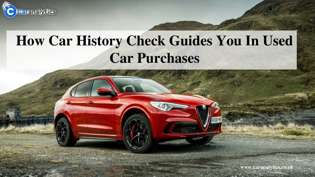 how car history check guides you in used