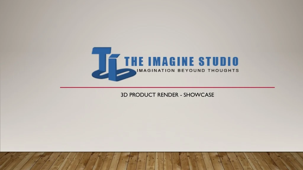 3d product render showcase