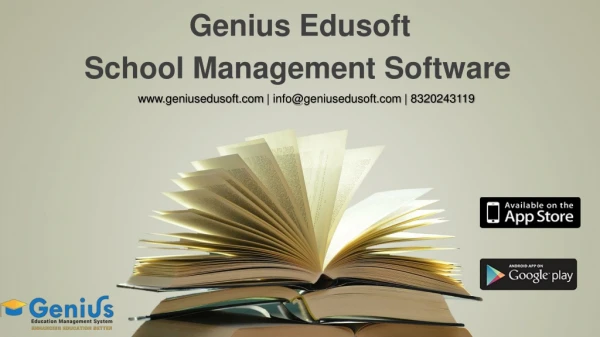 GeniusEdusoft School Management Software