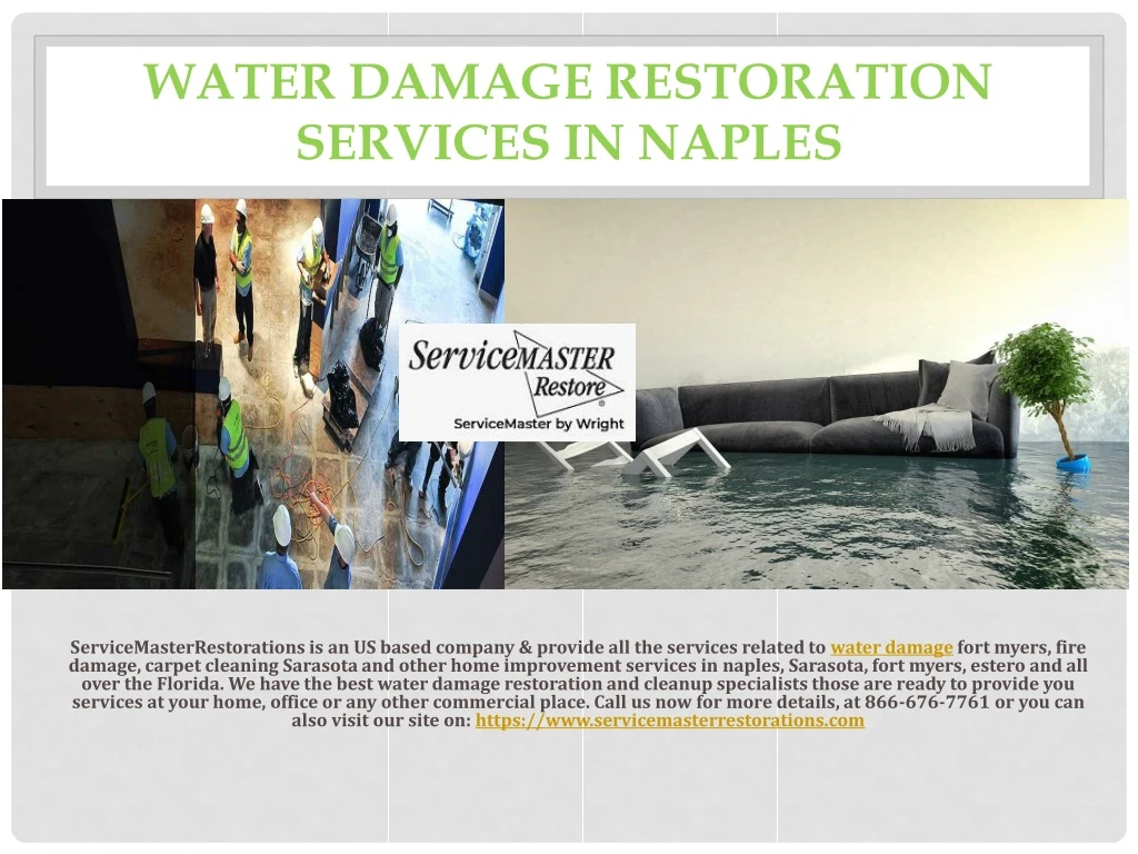 water damage restoration services in naples