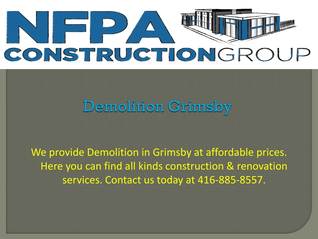 demolition grimsby