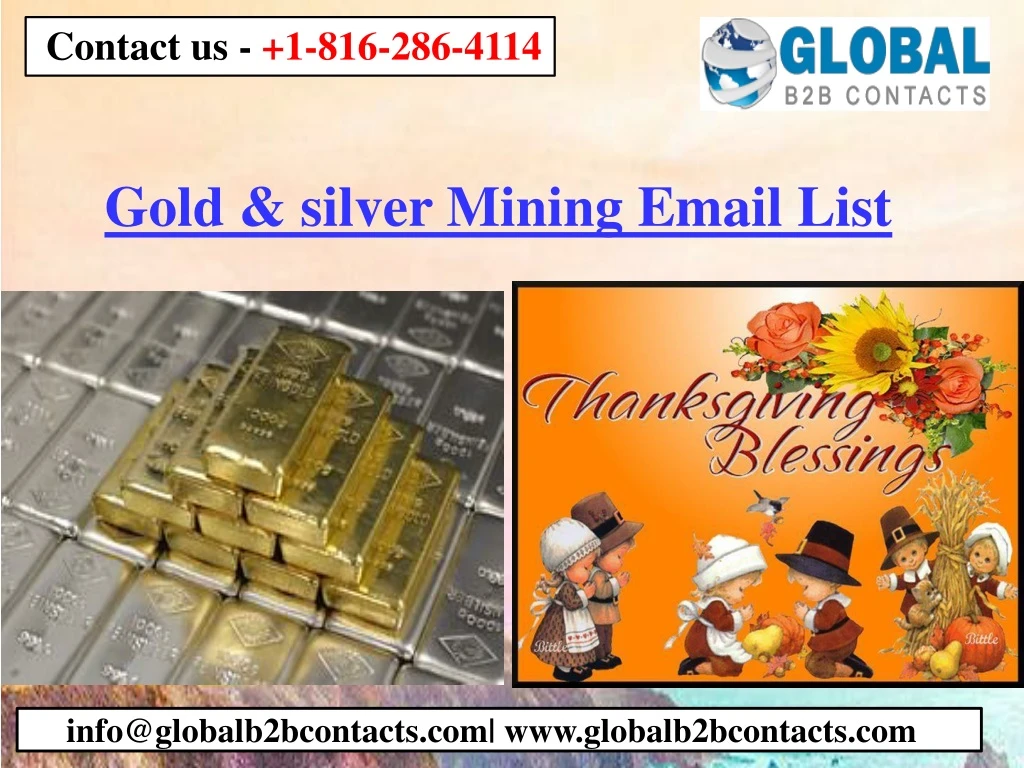 gold silver mining email list
