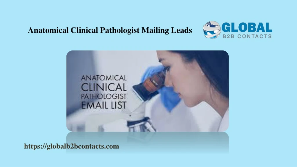 anatomical clinical pathologist mailing leads