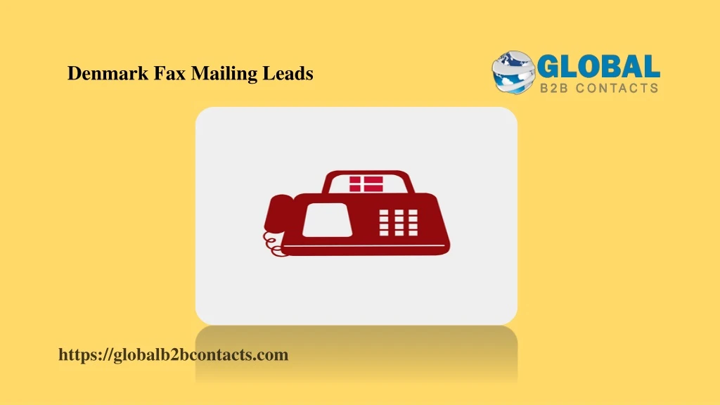 denmark fax mailing leads