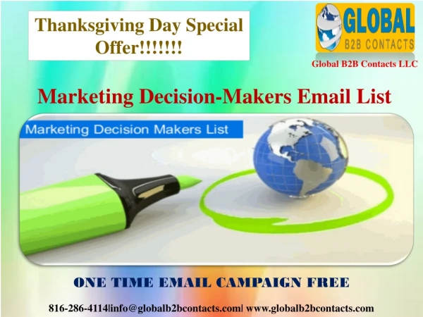 thanksgiving day special offer