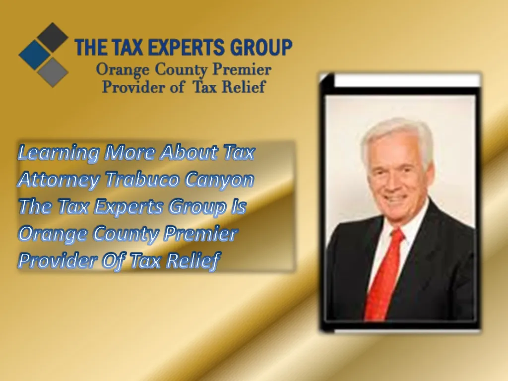 learning more about tax attorney trabuco canyon