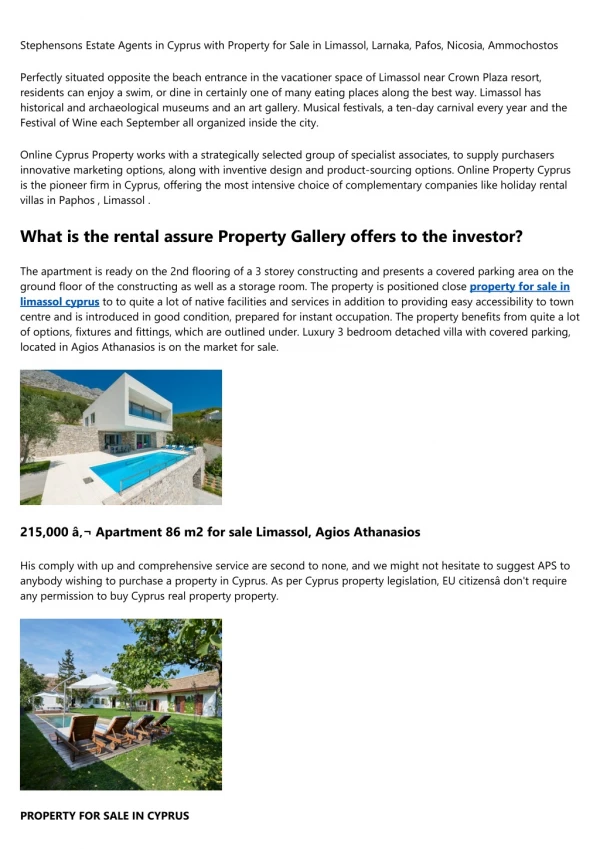 Added Tax property to buy in cyprus
