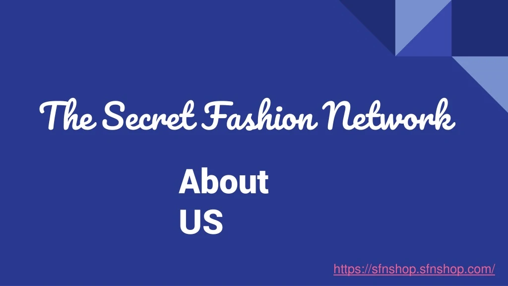 the secret fashion network