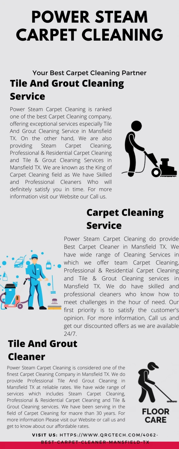 Residential Carpet Cleaning Mansfield TX