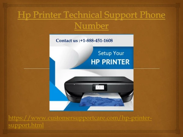 Hp Printer Support Phone Number 1-888-451-1608