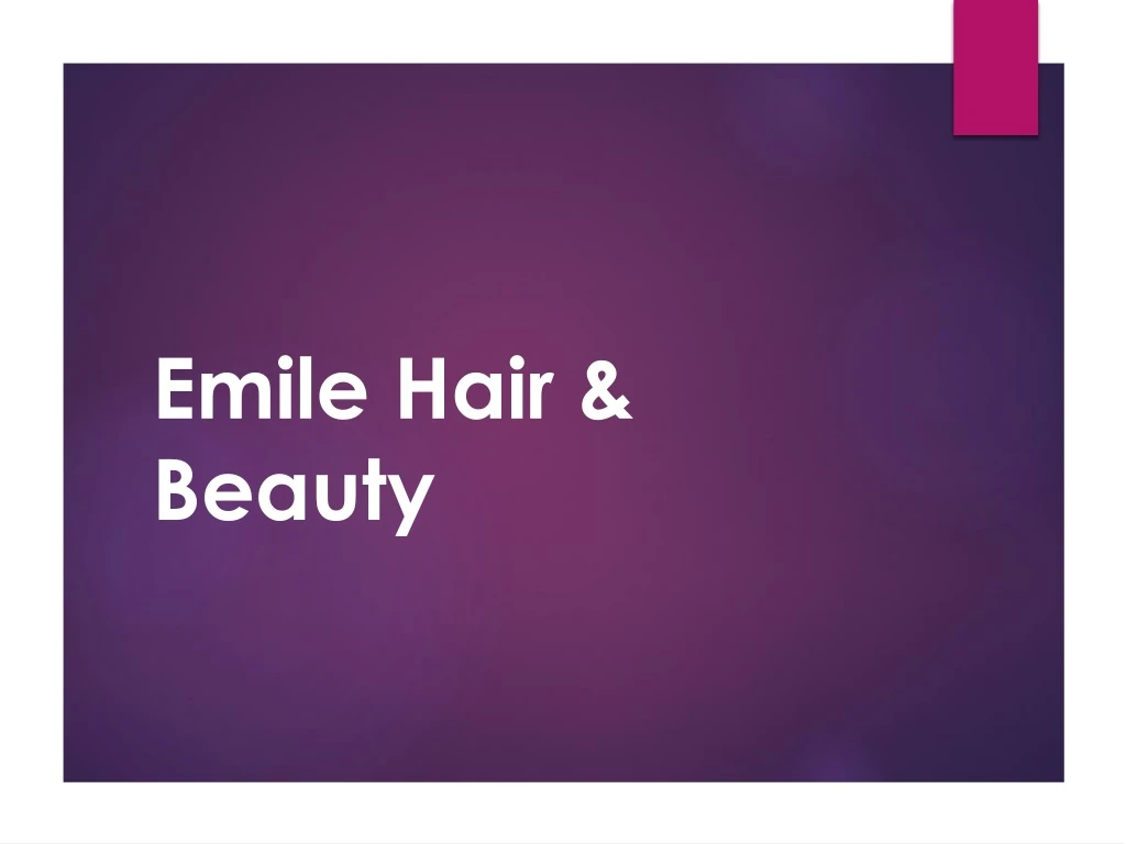 emile hair beauty