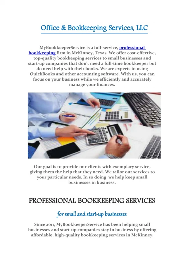 Bookkeeping Quickbooks Training