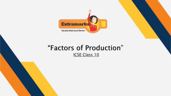 ICSE Economics Class 10 Study Material on Extramarks