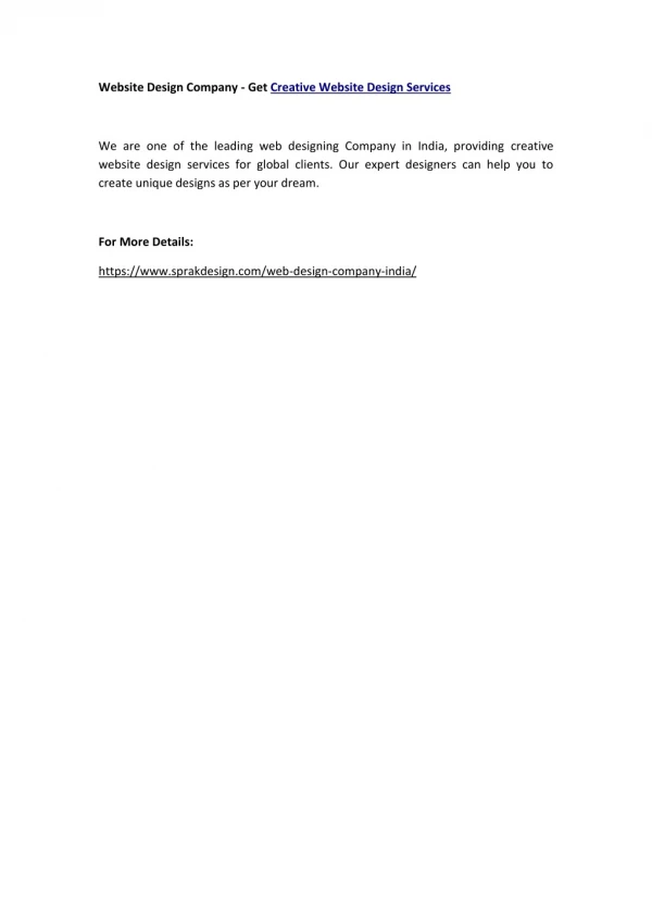 website design company get creative website