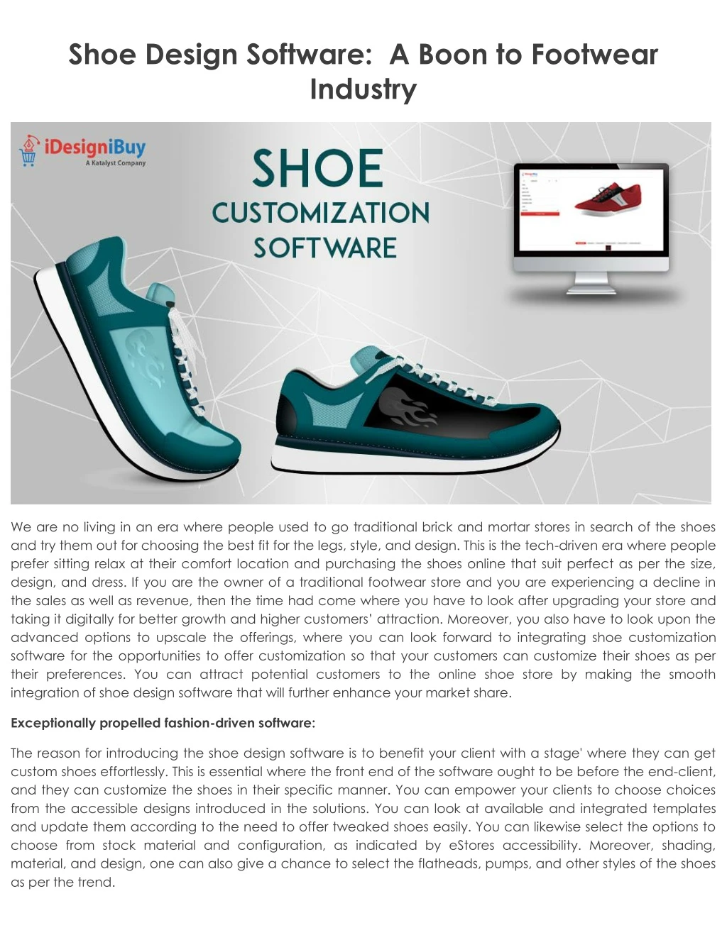 shoe design software a boon to footwear industry