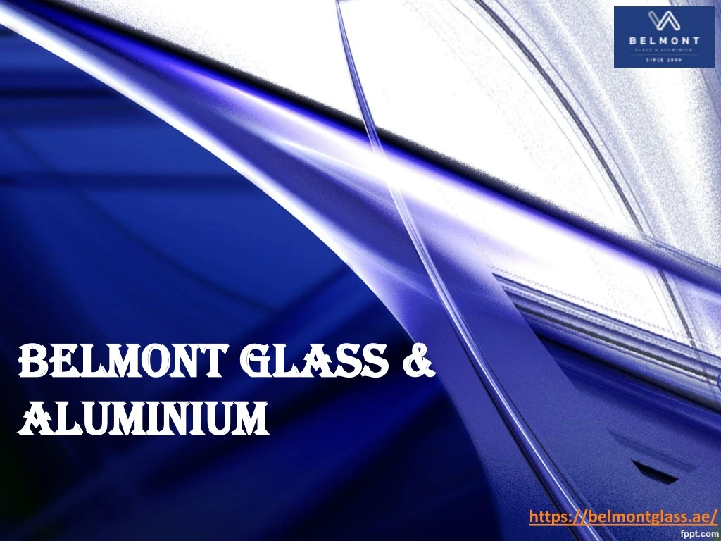 belmont glass aluminium