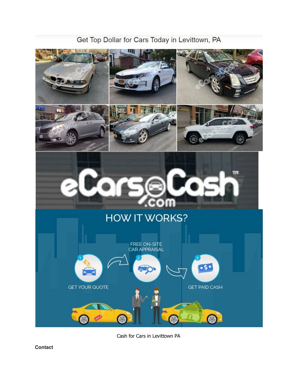 cash for cars in levittown pa
