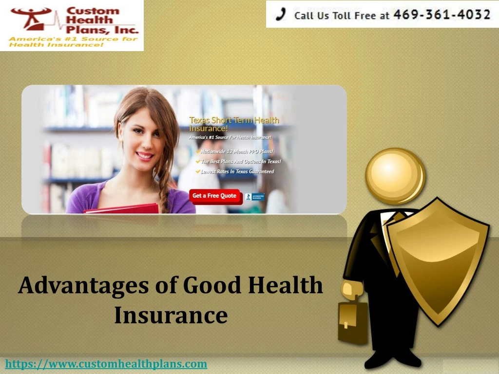 advantages of good health insurance