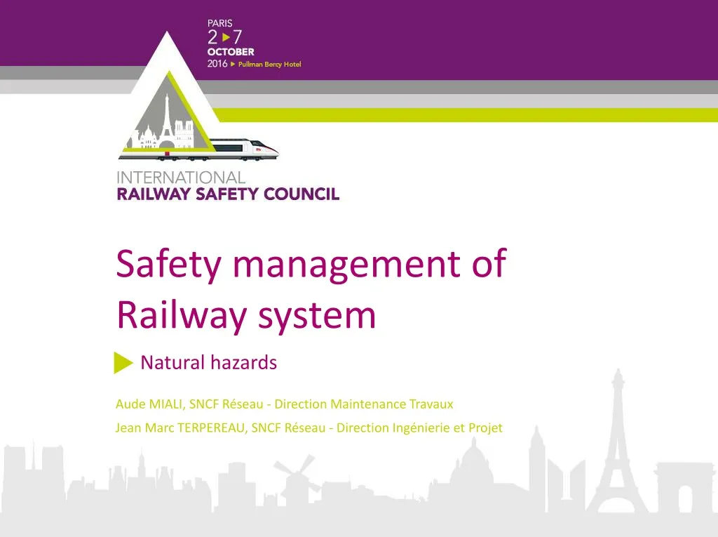 safety management of railway system natural