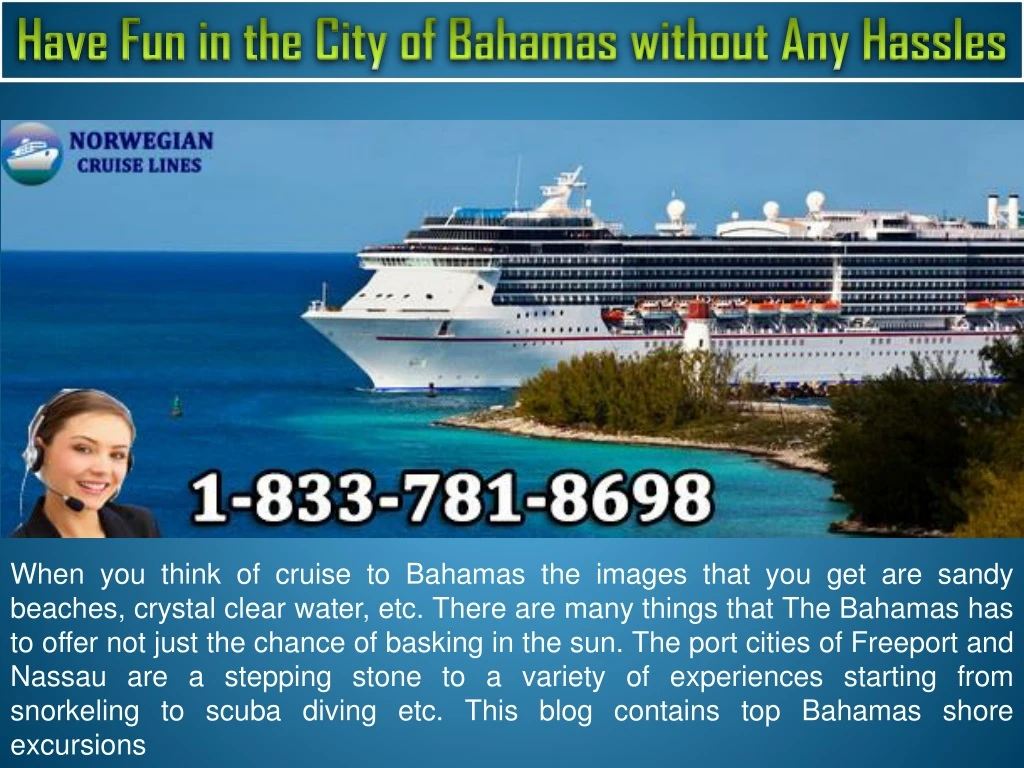 have fun in the city of bahamas without