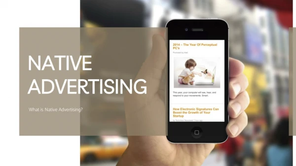 native advertising