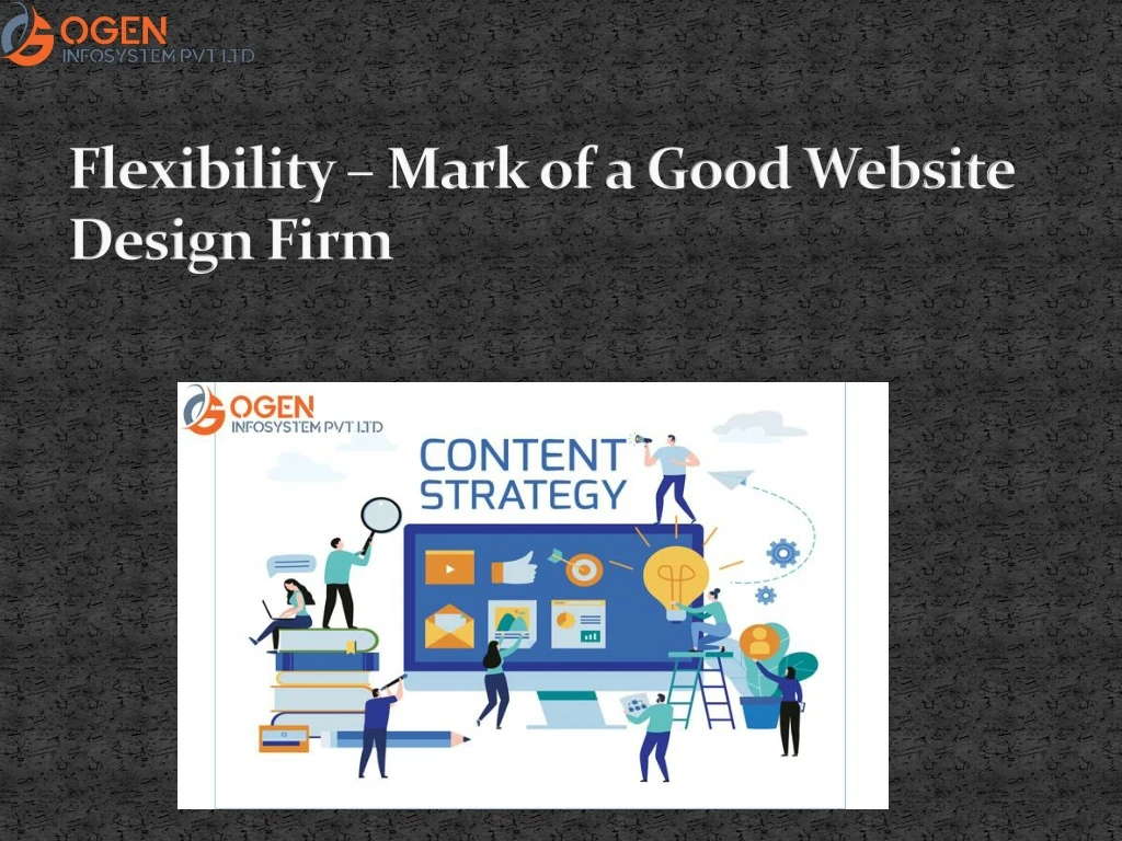 flexibility mark of a good website design firm