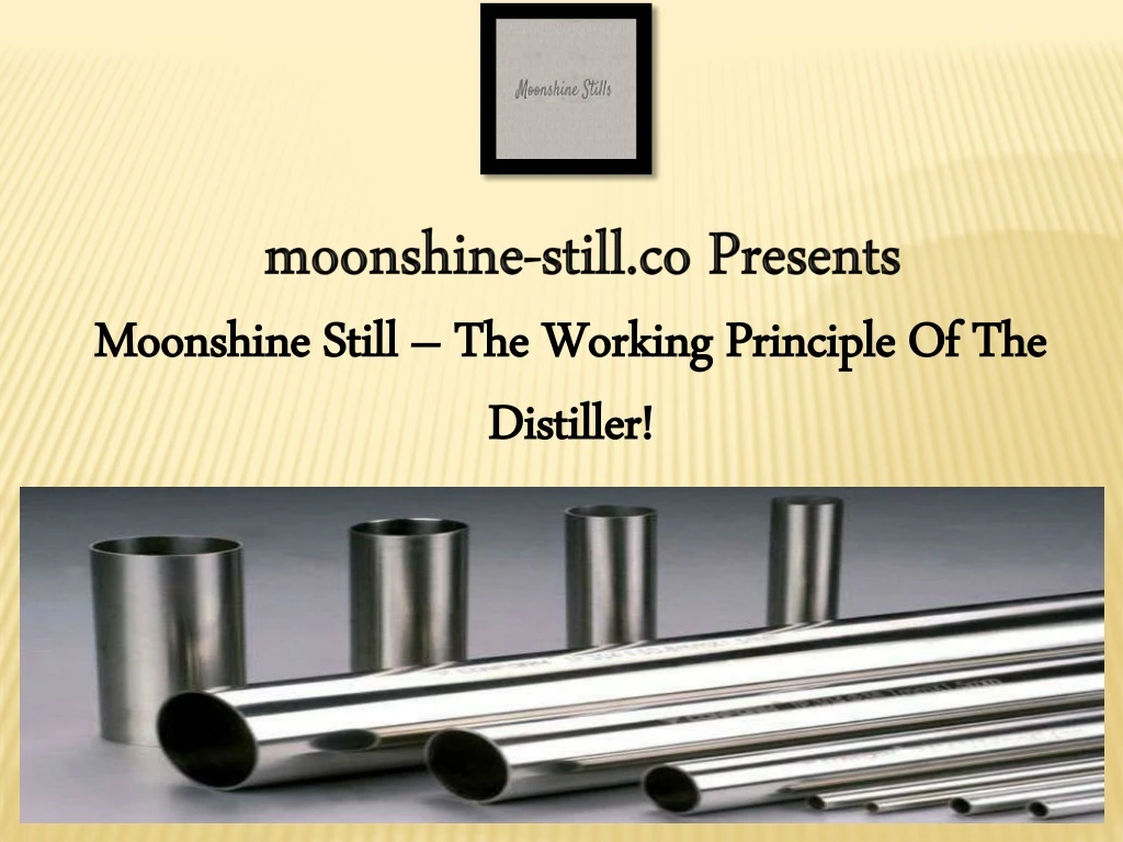moonshine still co presents