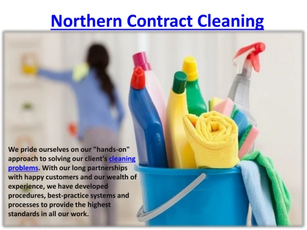 Choose a Professional Office Cleaning Company - Northern Contract Cleaning