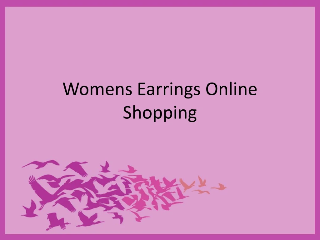 womens earrings online shopping