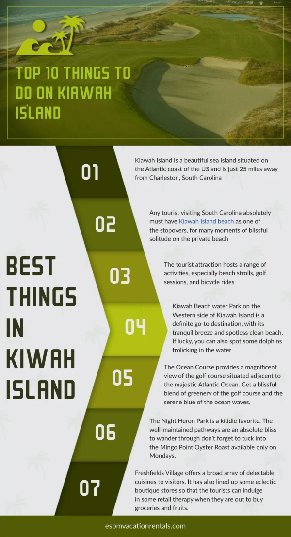 Top 10 Things to do on Kiawah Island