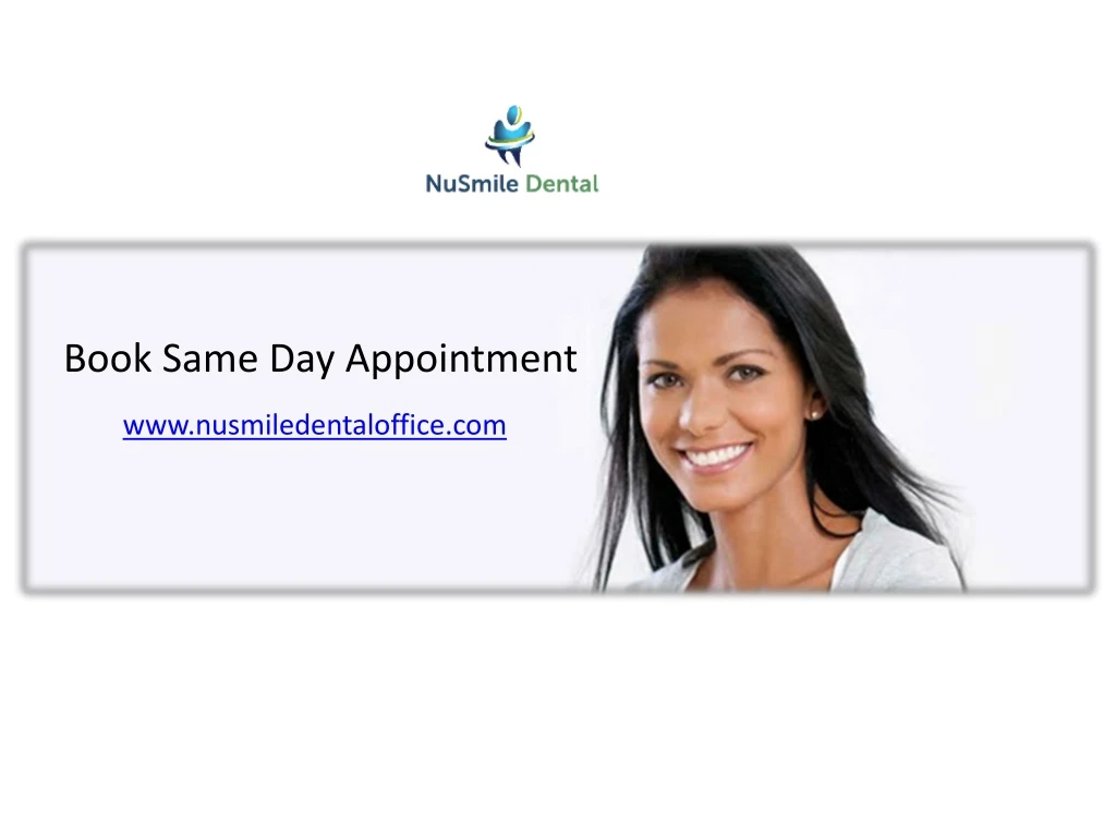 book same day appointment