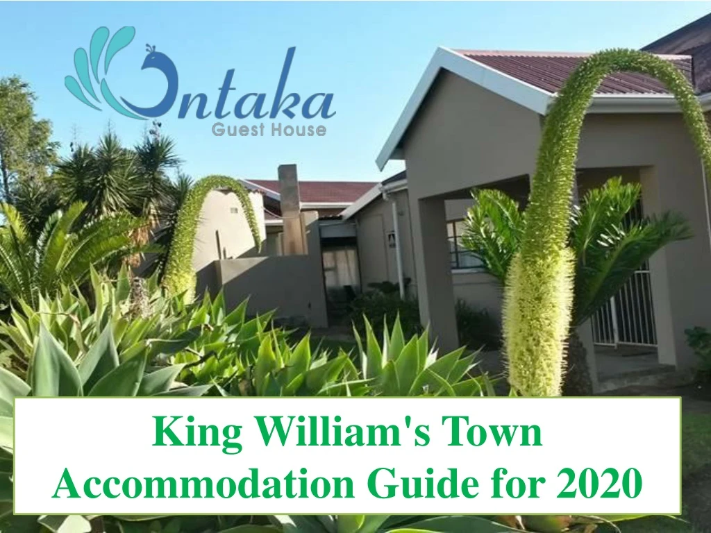 king william s town accommodation guide for 2020